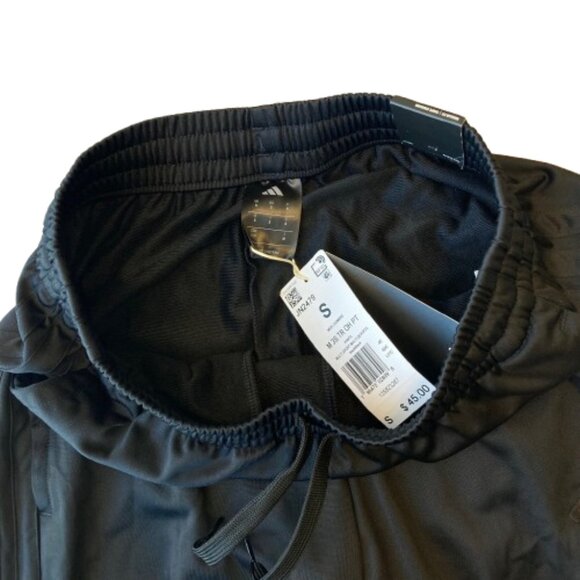 Adidas 3-Stripes Tricot Track Pants Men's Small S Black NWT NEW - Picture 5 of 10